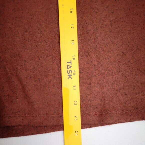 NWOT Ricki's Ladies Size Medium Rust Short Sleeves Lightweight Sweater - Picture 9 of 9